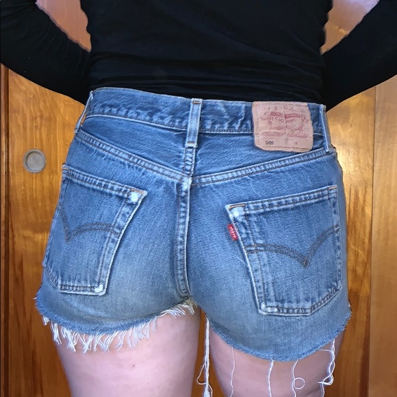 Levi's Pants - Vintage Levi jean shorts.